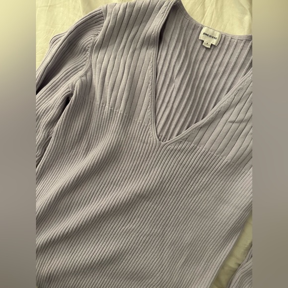 REVOLVE SONG OF STYLE Lila Knit Sweater. Lilac. Size S. - Picture 7 of 10